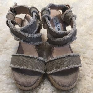 Steve Madden Strappy Wedges